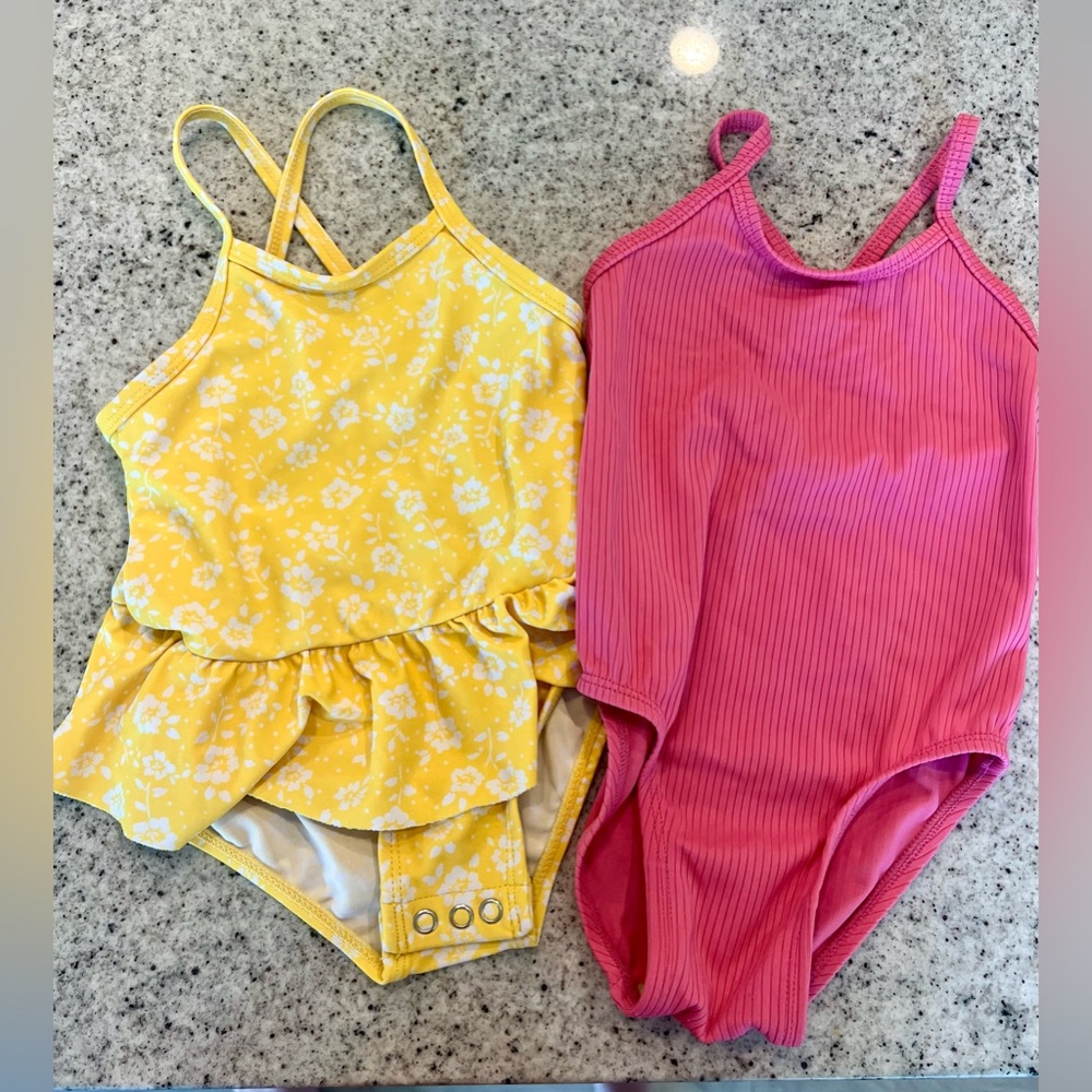 Toddler girl swimsuit bundle 18-24 months